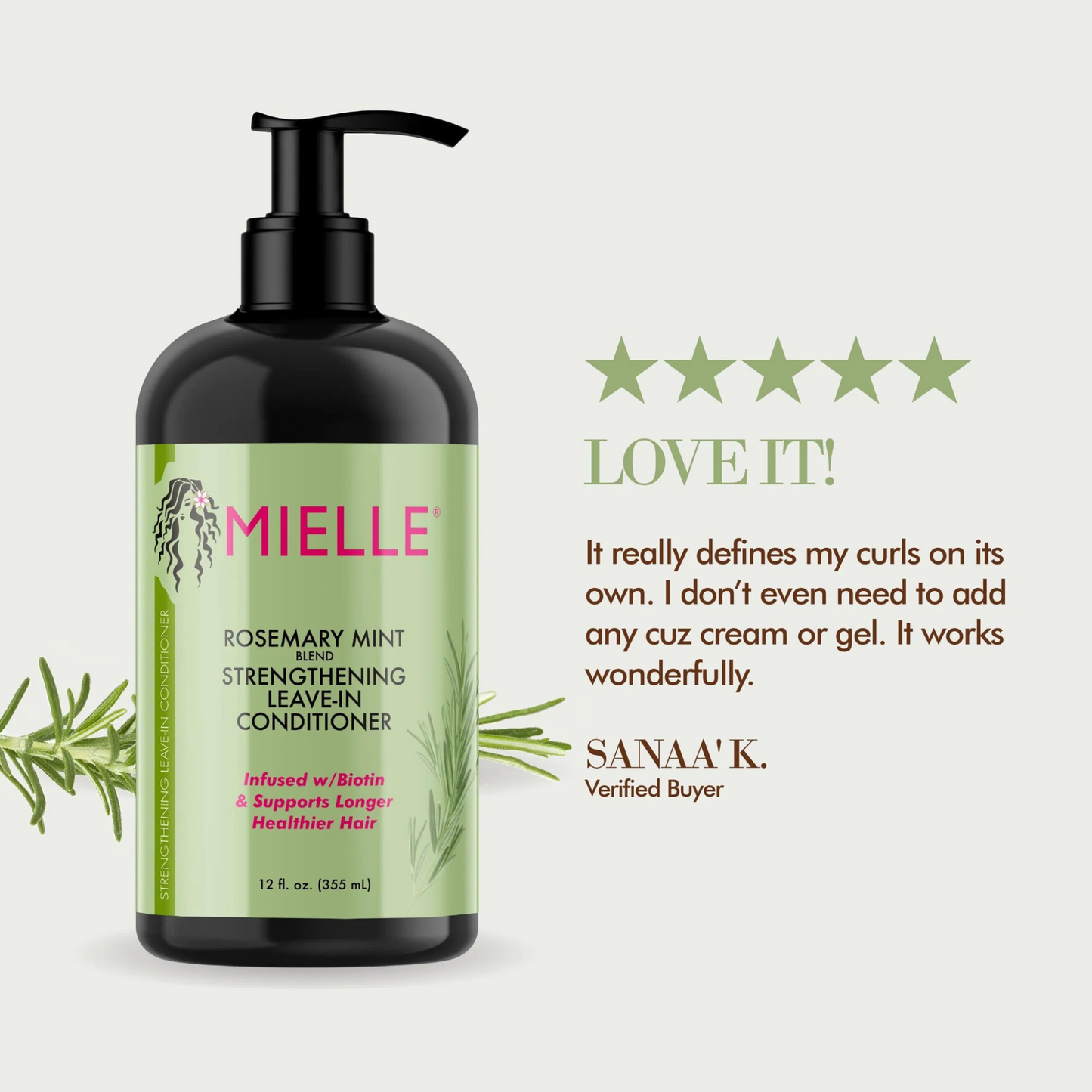 Mielle Rosemary & Mint Conditioner 12oz