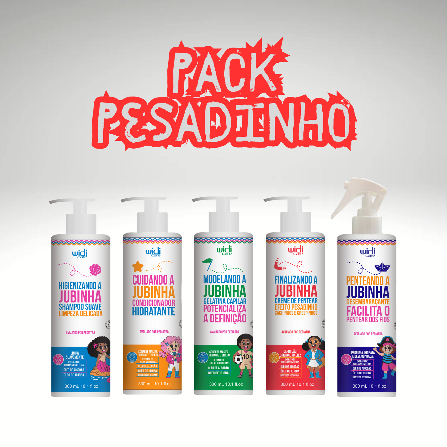 Pack Widi Care | Jubinha | Pesadinho