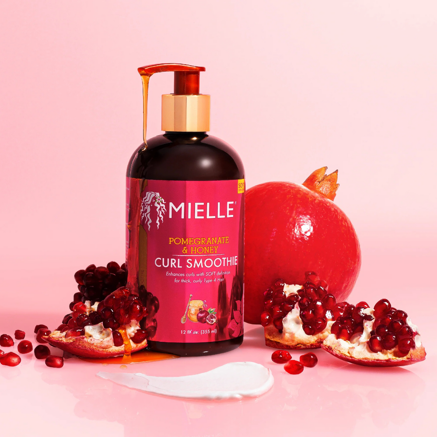 Mielle Pomegranate e Mel Creme Hidratante 12oz