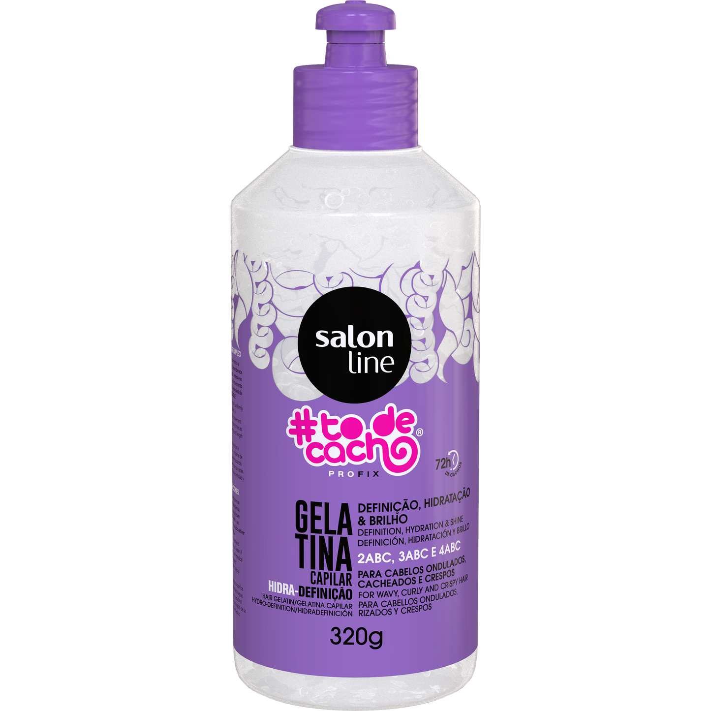 Gelatina #todecacho Hidra Definição 320ml - Armazém da Cosmética