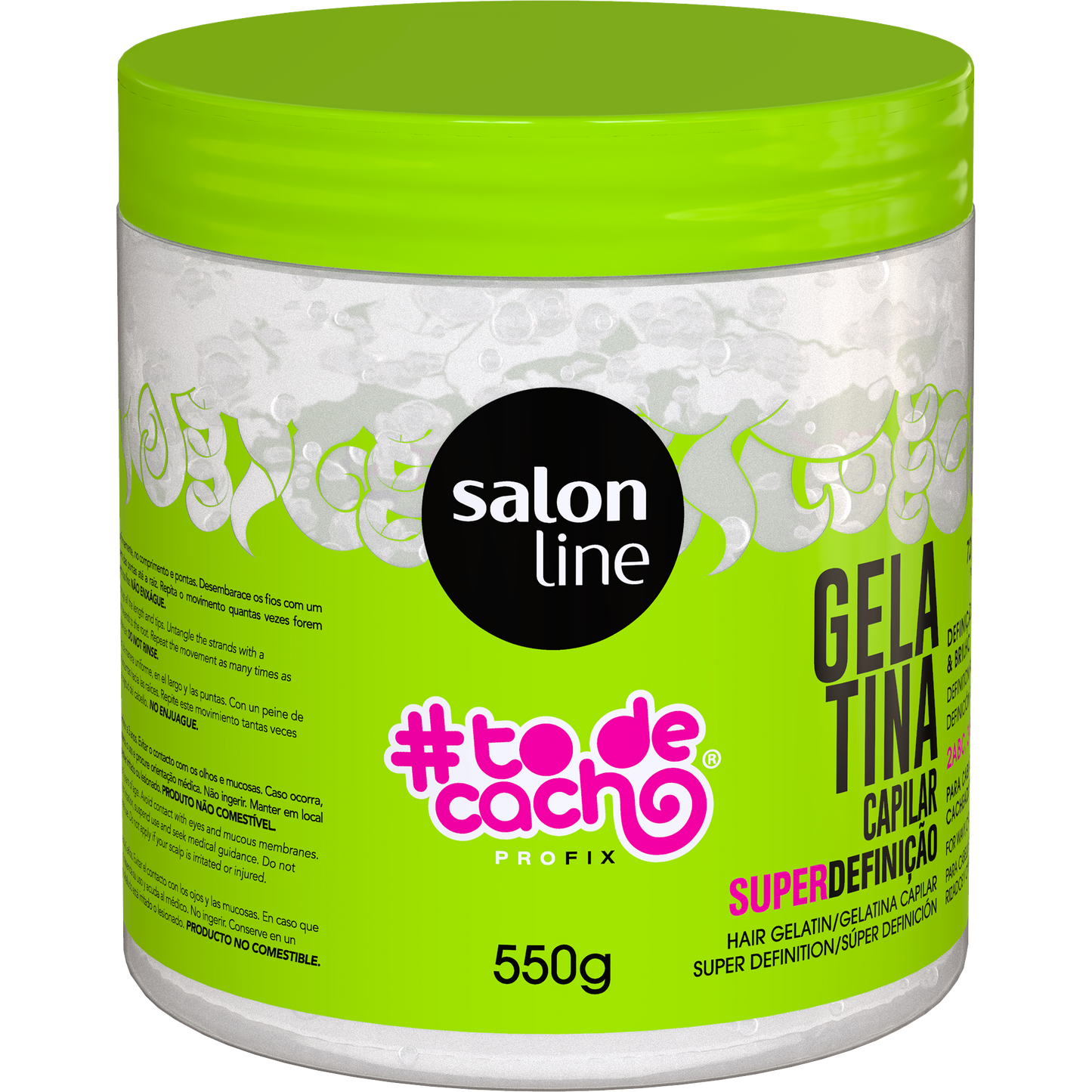 Gelatina #todecacho Super Definição  550g - Armazém da Cosmética