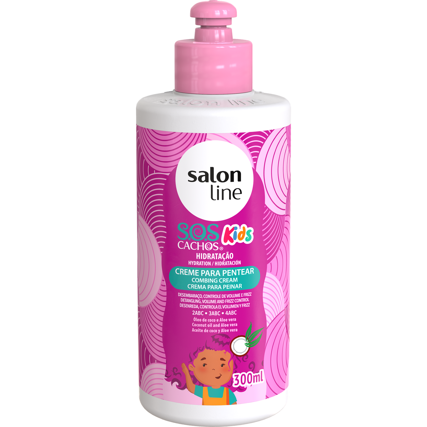 Creme de Pentear SOS Kids 300ml - Armazém da Cosmética
