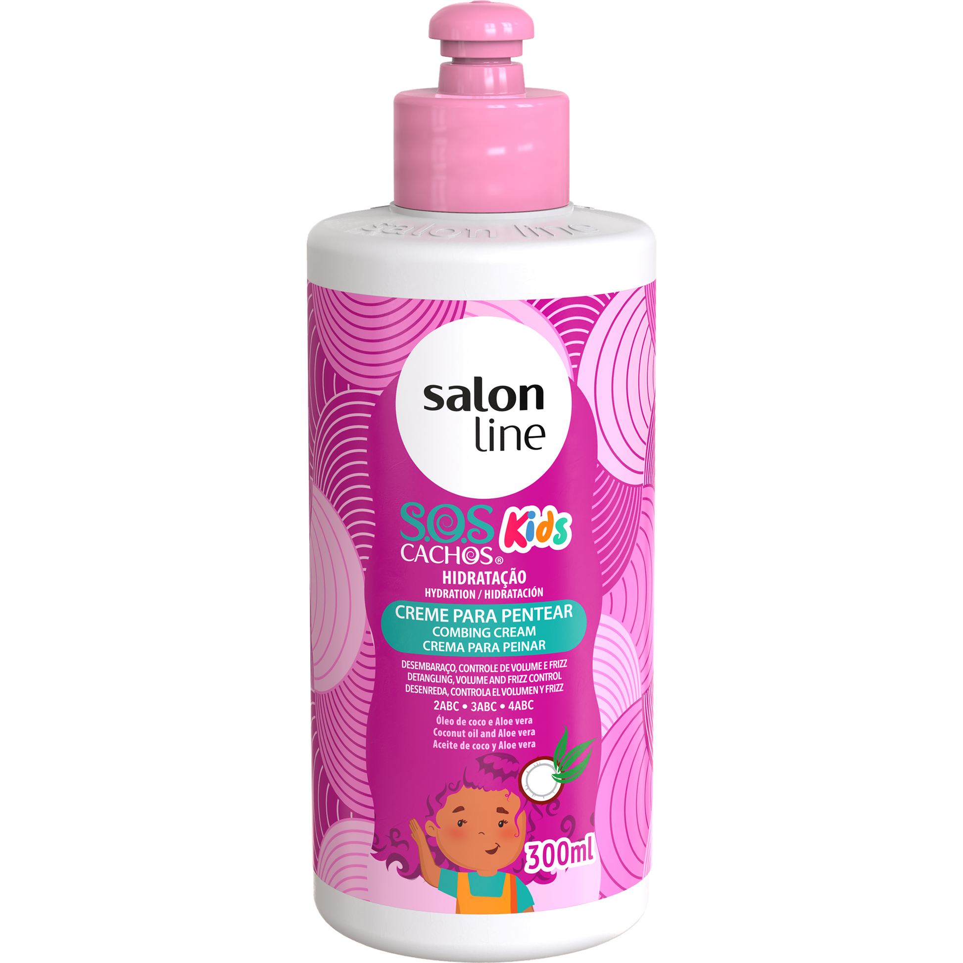 Creme de Pentear SOS Kids 300ml - Armazém da Cosmética