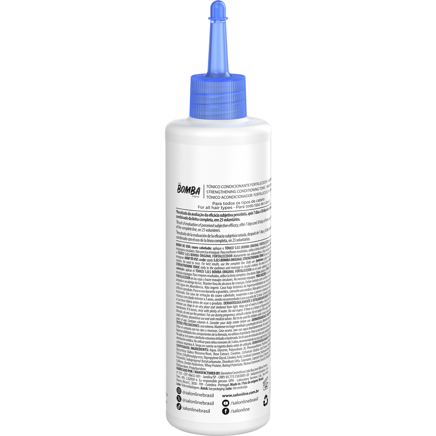 SOS Bomba Accelerated Growth Strengthening Tonic 100ml