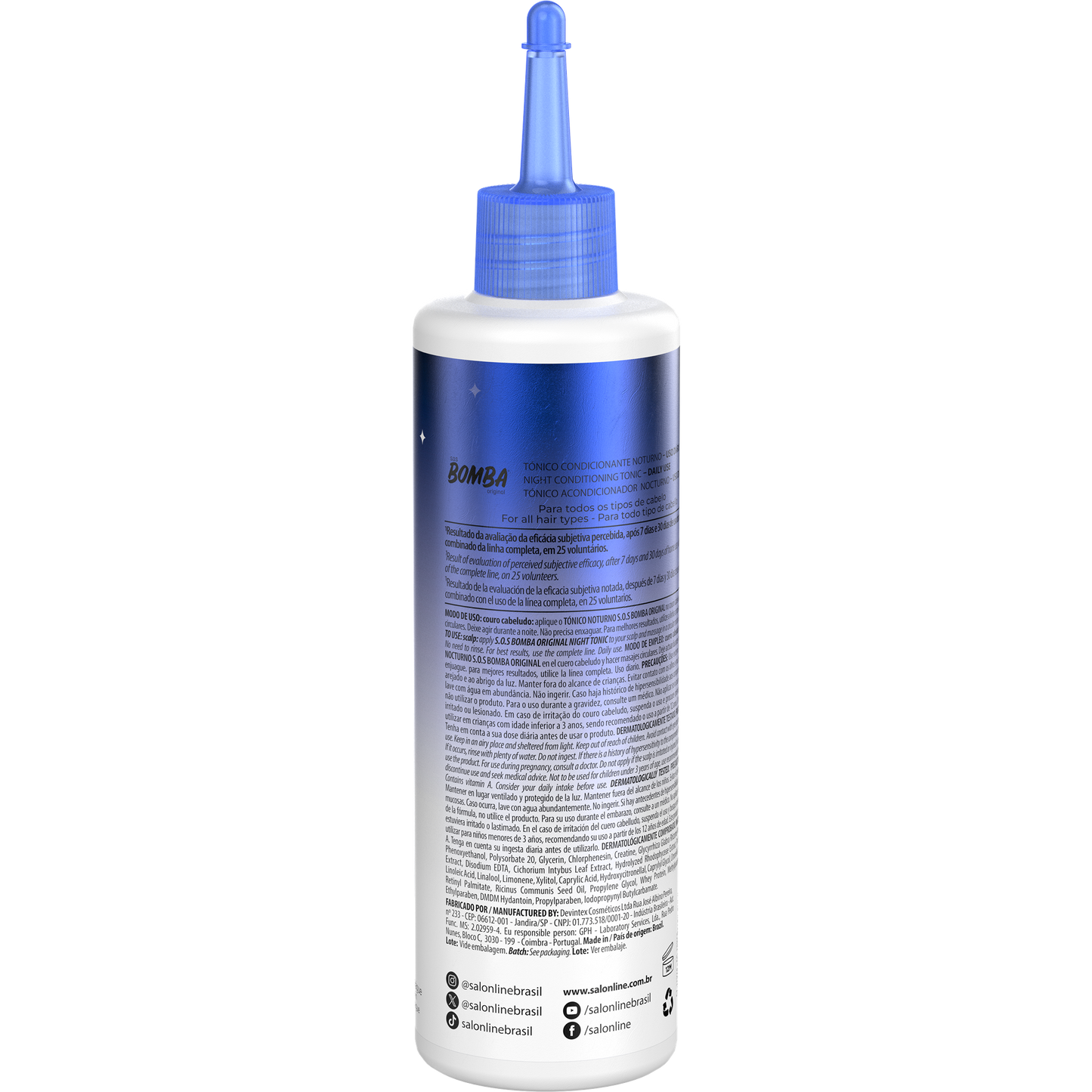 SOS Bomba Original Growth Night Tonic 100ml