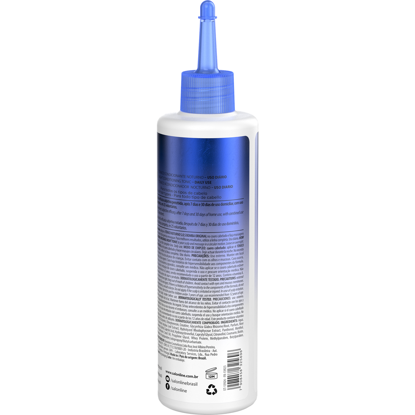 SOS Bomba Original Growth Night Tonic 100ml