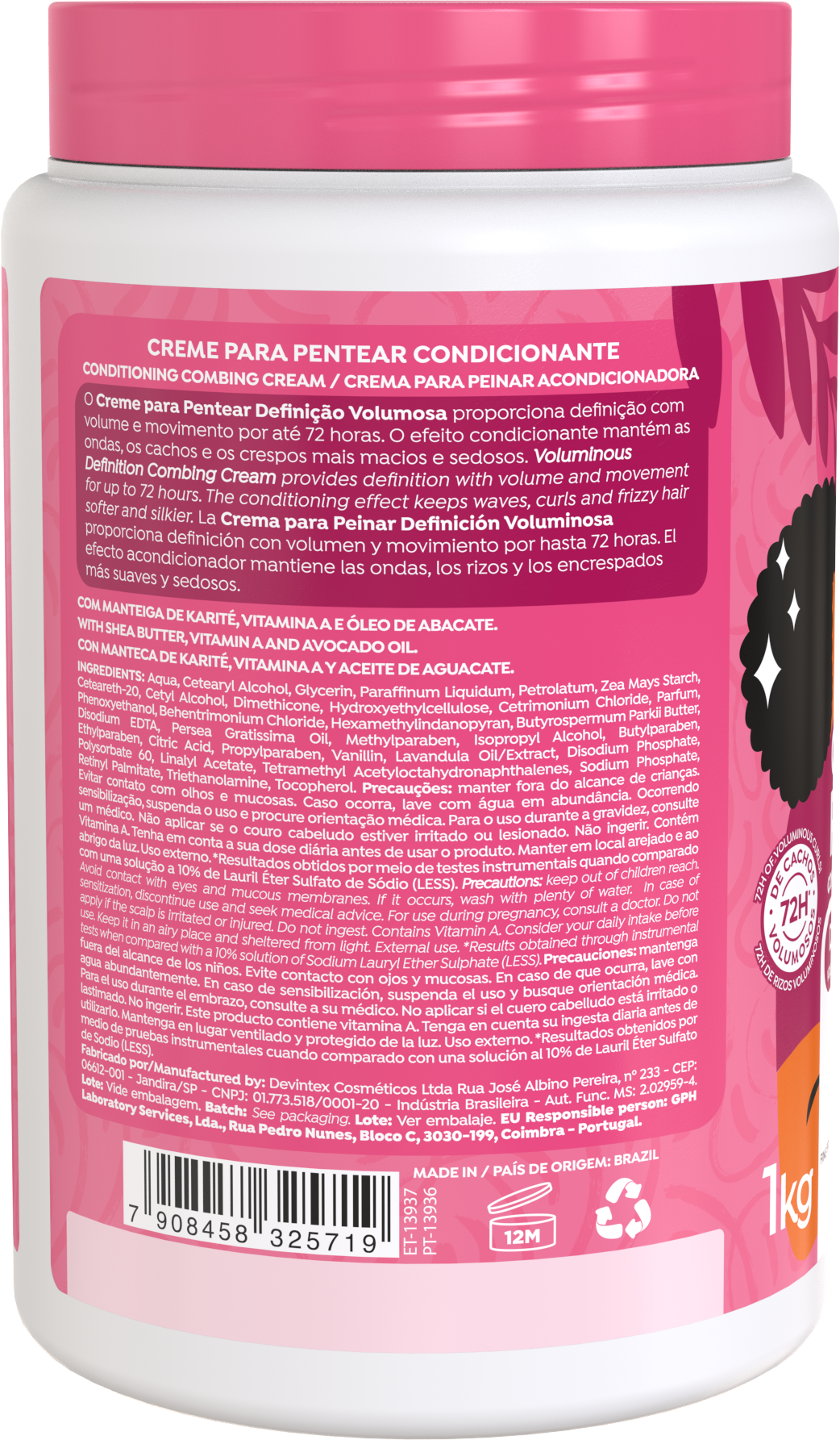 Salon Line  Creme Definição Volumosa 1Kg