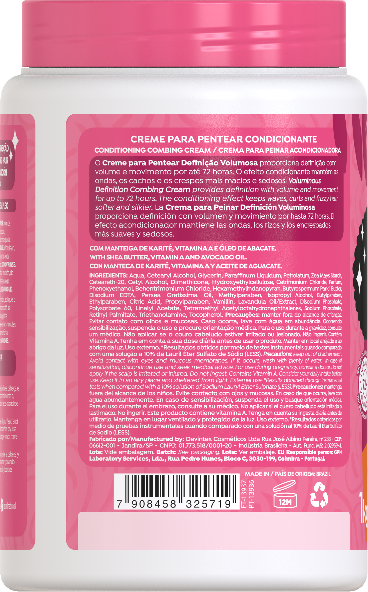 Salon Line  Creme Definição Volumosa 1Kg