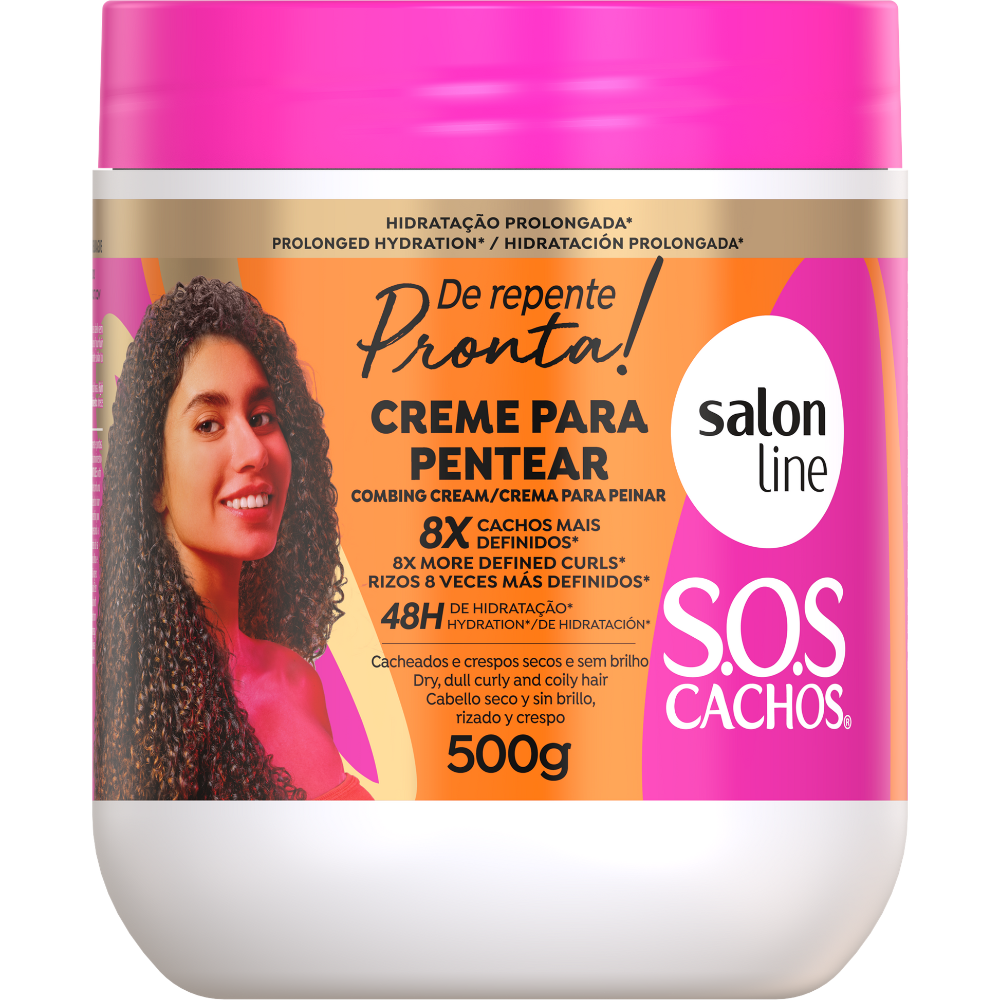 Salon Line Creme Pentear de Repente Pronta 500ml