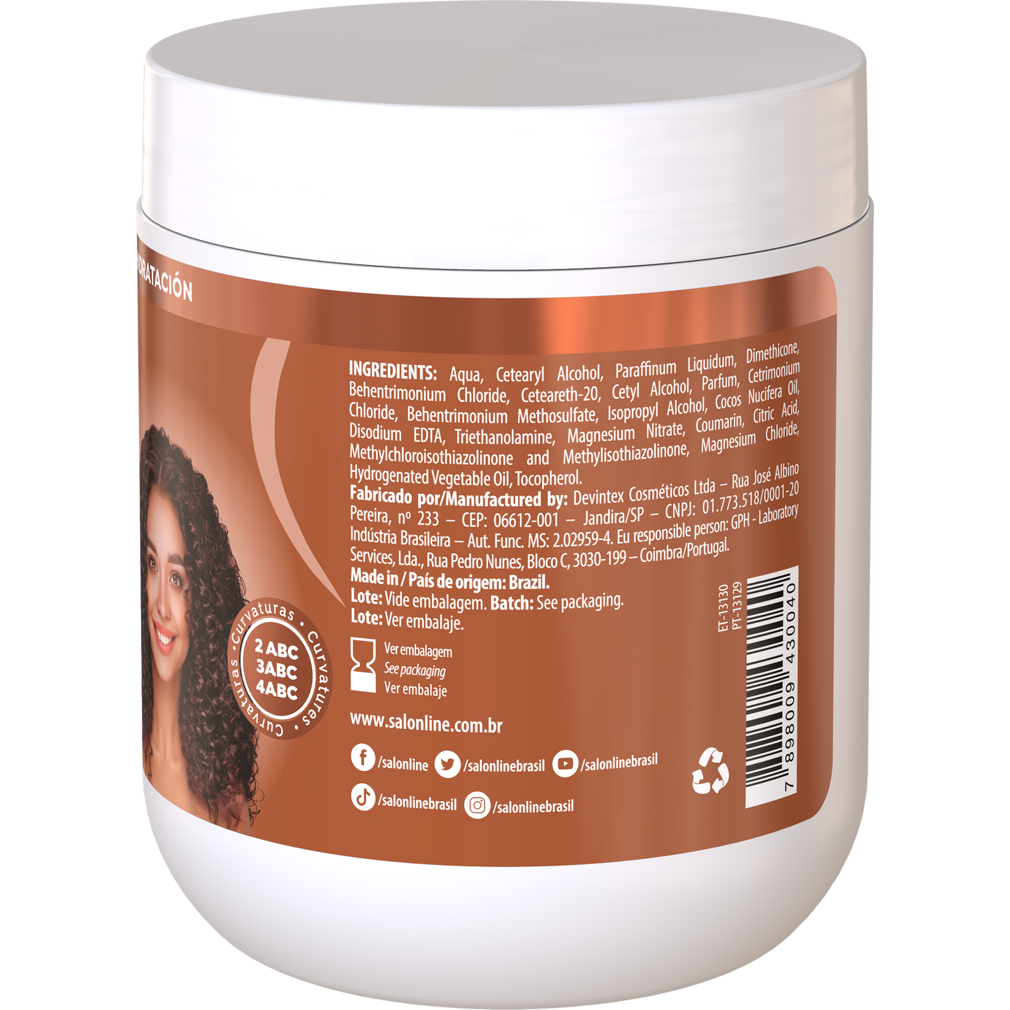 SalonLine SOS Coconut Mask 500g