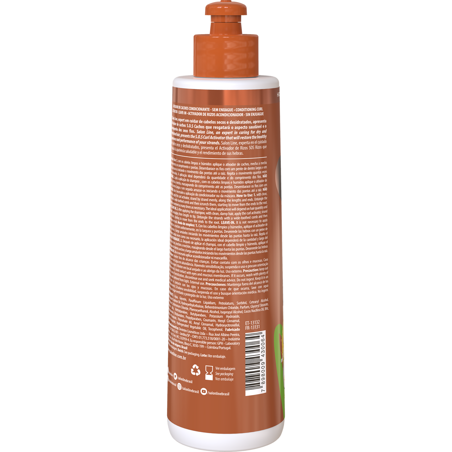 SalonLine SOS Curl Activator Coconut 300 ml