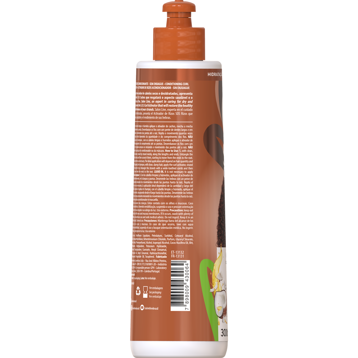 SalonLine SOS Curl Activator Coconut 300 ml