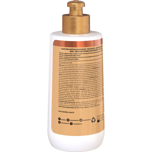 SalonLine SOS Castor Oil and Keratin Leave-In Cream 300ml