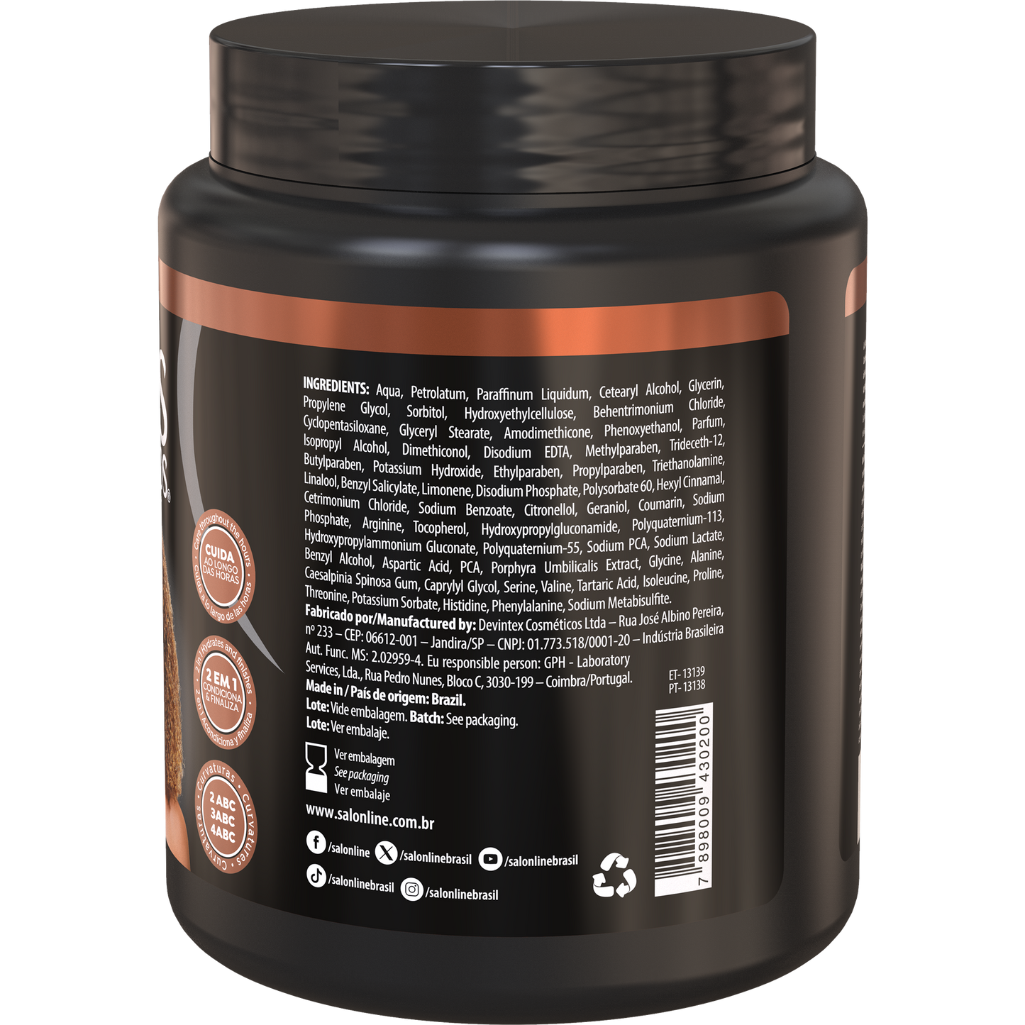 SalonLine SOS Curl Activator Arginine Repair 1kg