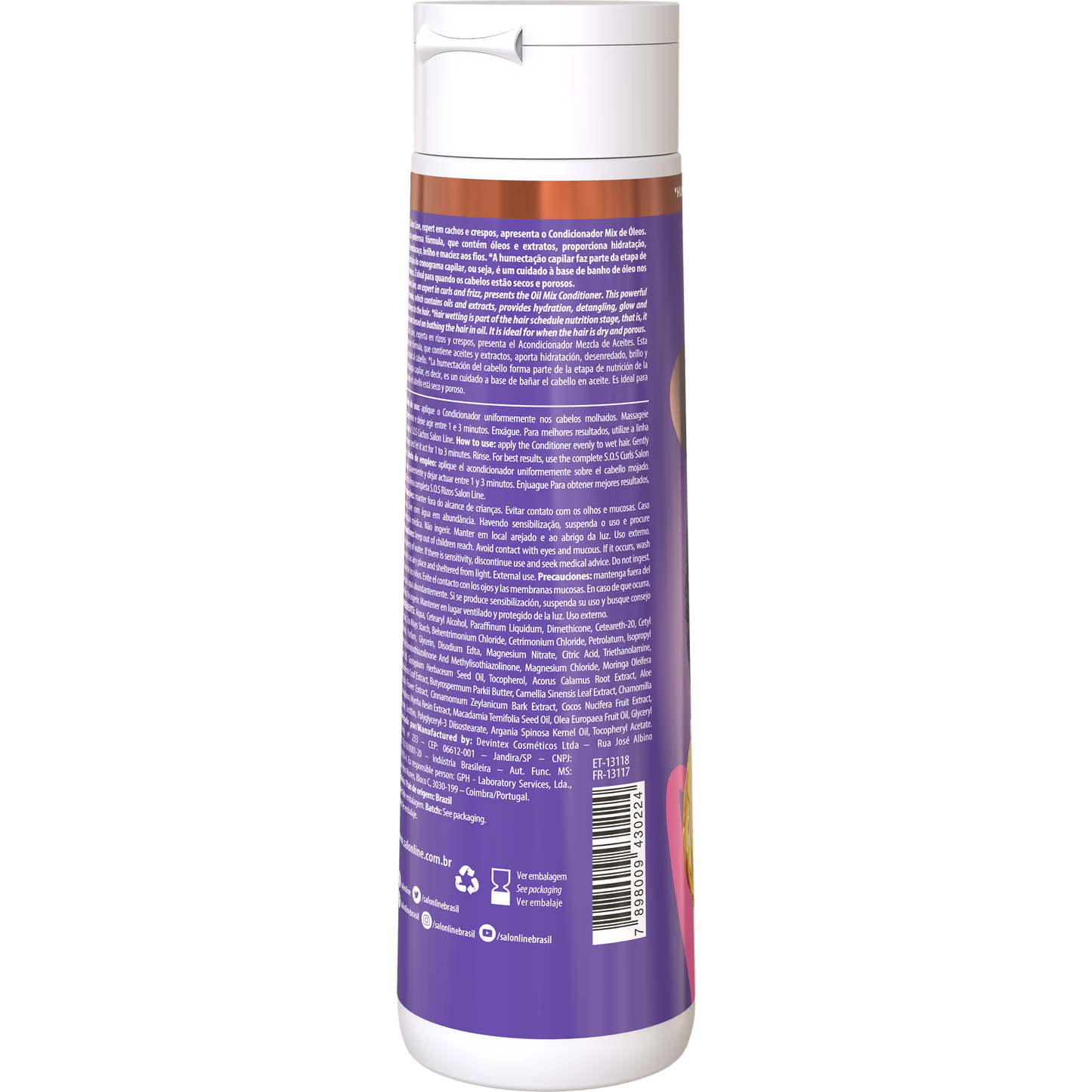 SalonLine SOS Mix Oils Nourishing Conditioner 300ml