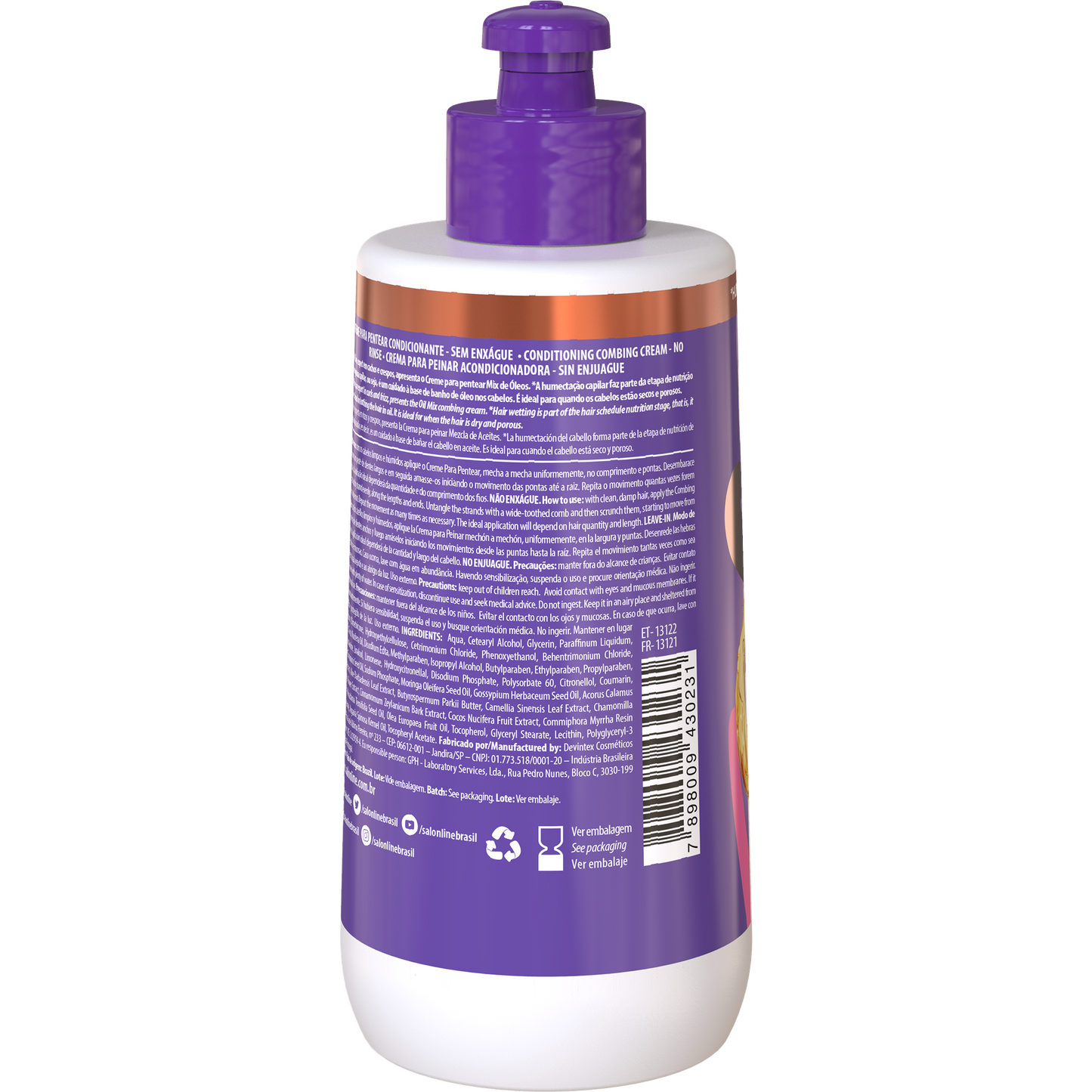 SalonLine SOS Mix Nourishing Oils Leave-in Cream 300ml