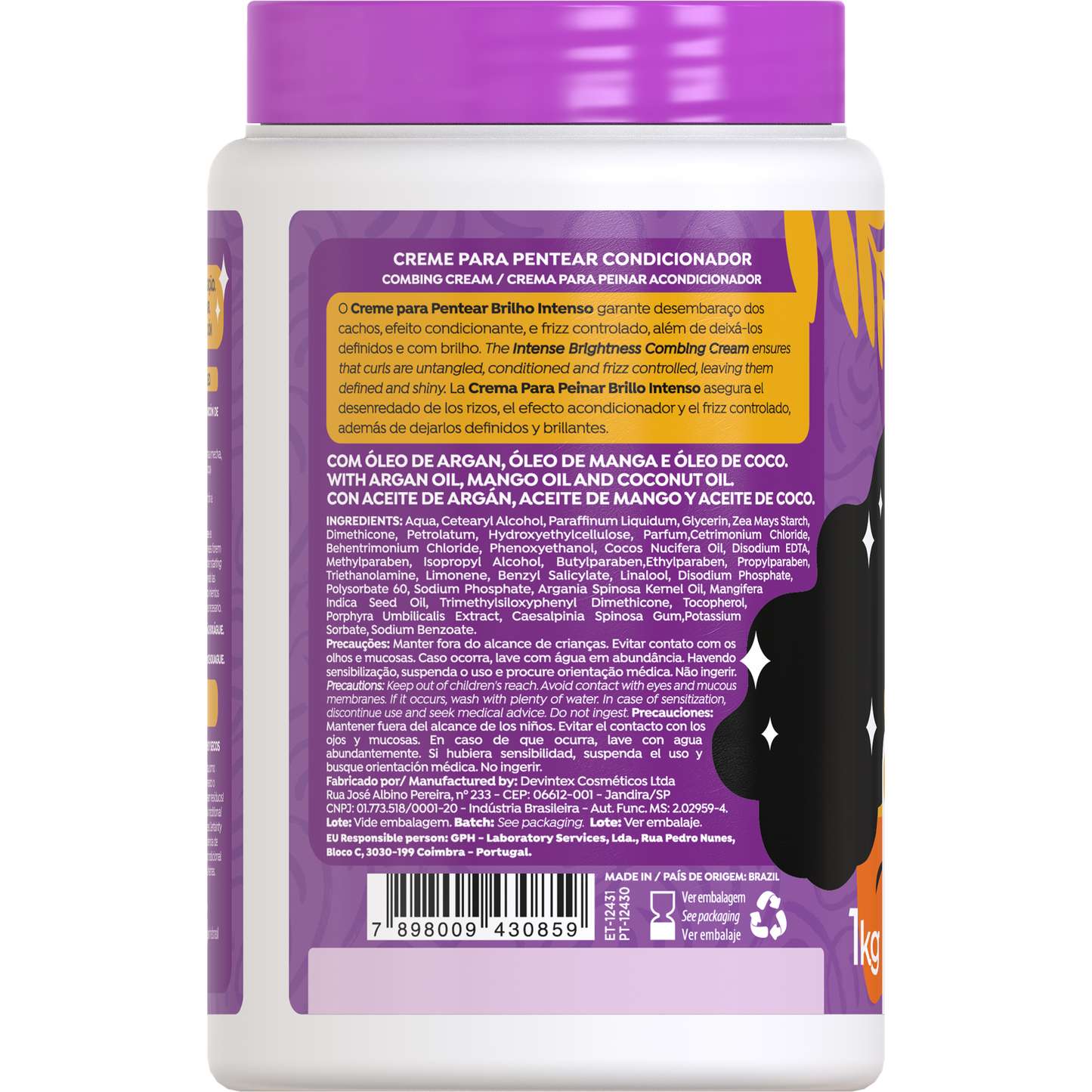 Salon Line Intense Shine Leave-In Cream 1kg