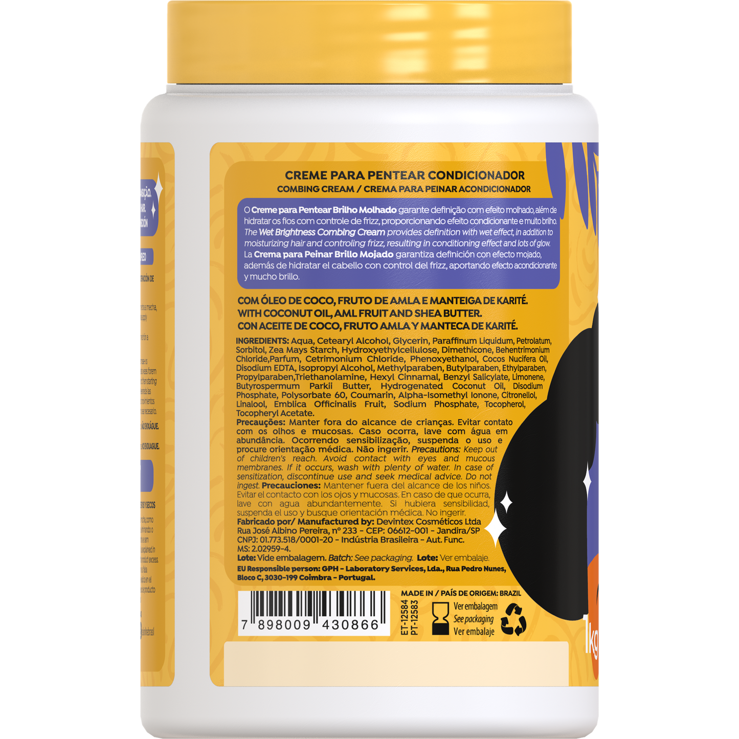 Salon Line Wet Shine Leave-In Conditioner 1kg