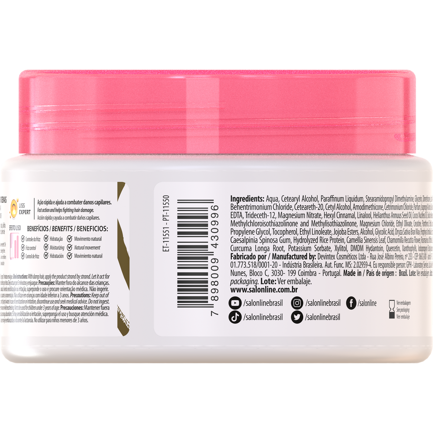 SalonLine My Smooth Too Mask 300g