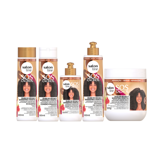 Pack Salon Line | SOS | Castor Oil and Keratin