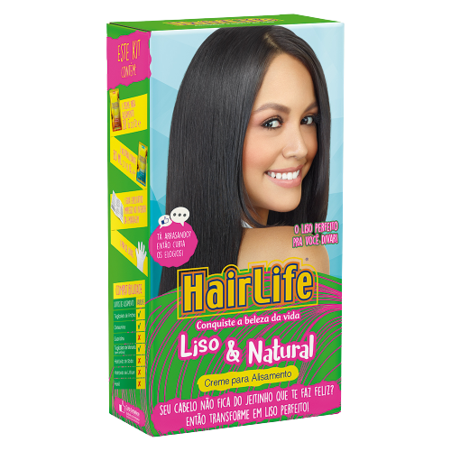 HairLife Creme Alisante - Armazém da Cosmética