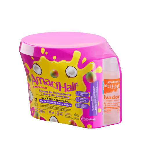 Amacihair Tradicional Creme de Relaxamento - Armazém da Cosmética