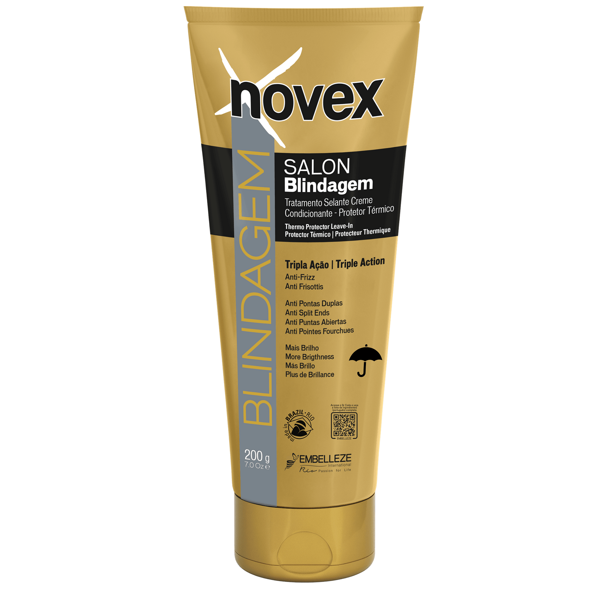 Blindagem Capilar Gold 200g - Armazém da Cosmética