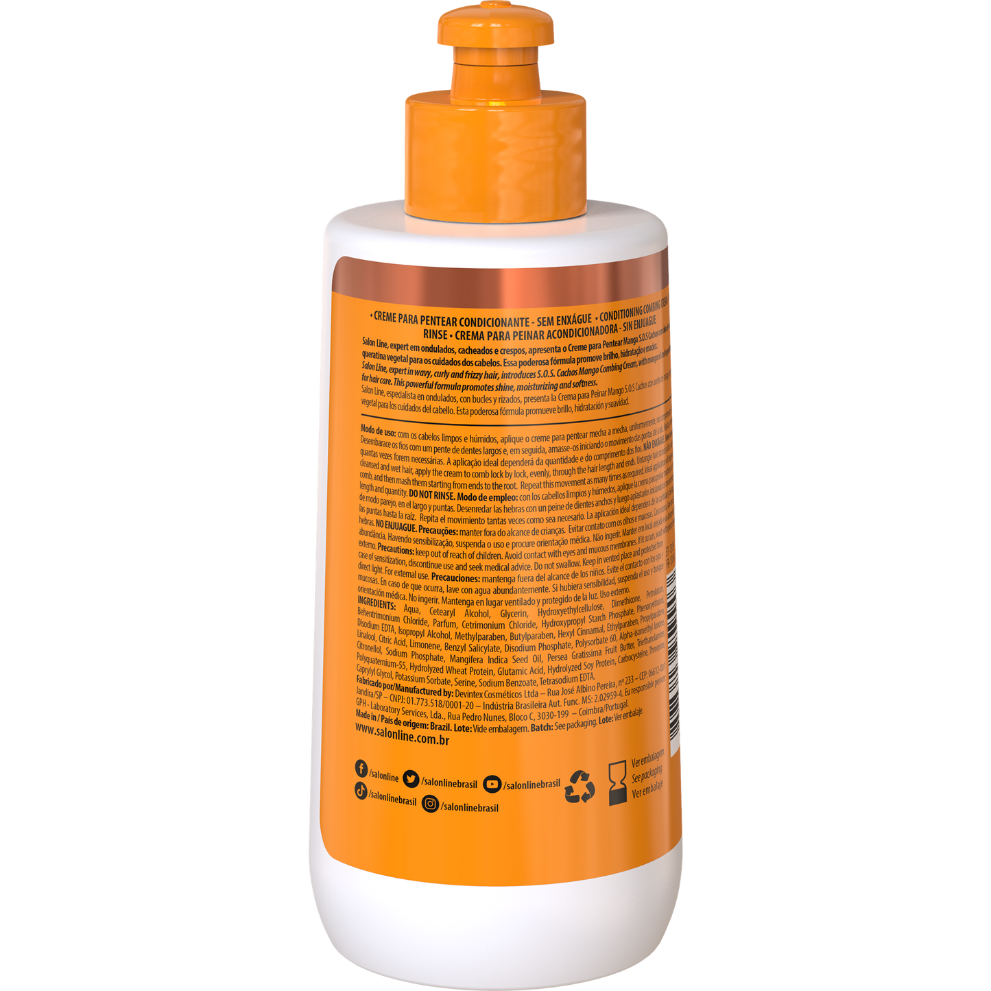 SalonLine SOS Mango Leave-in Cream 300ml