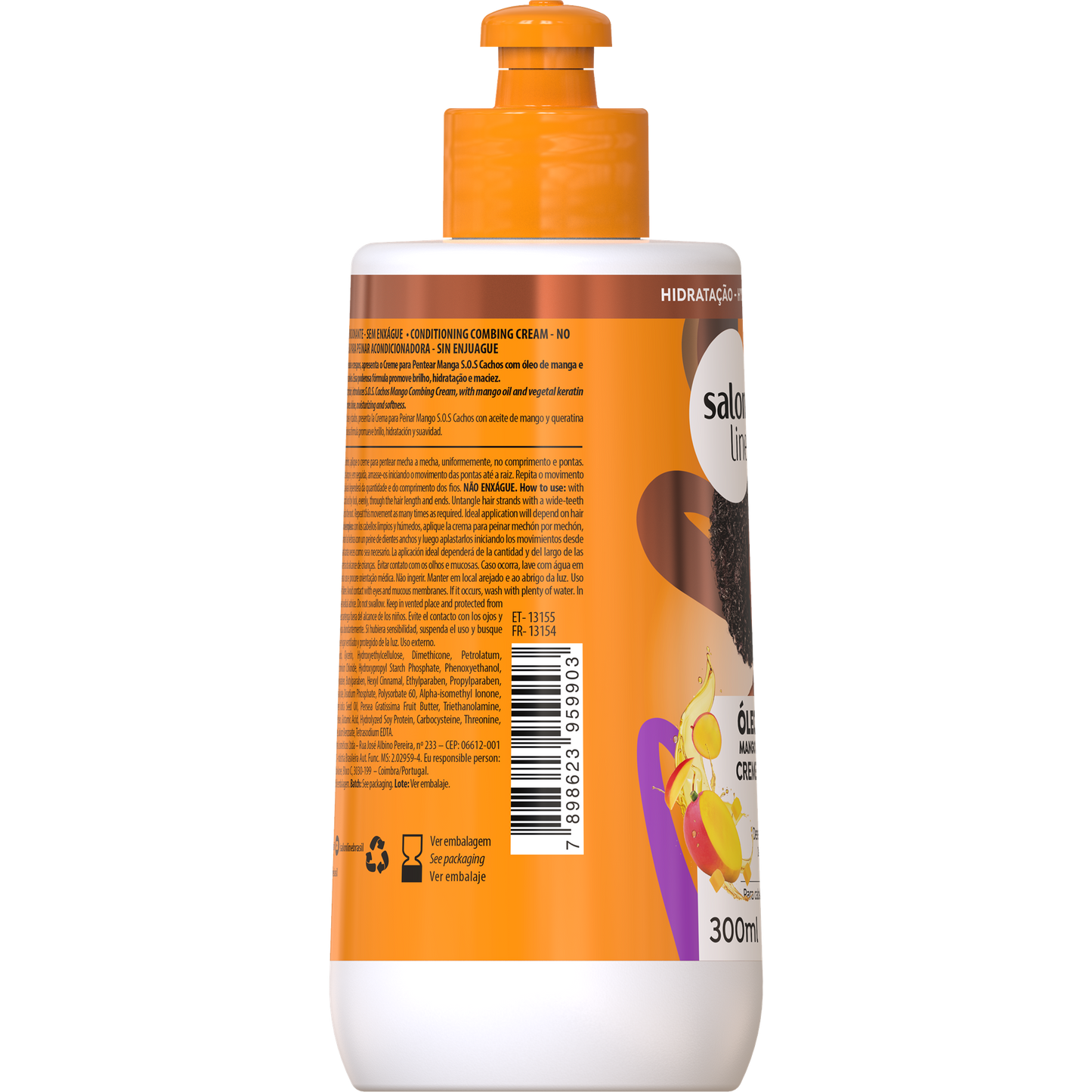 SalonLine SOS Mango Leave-in Cream 300ml