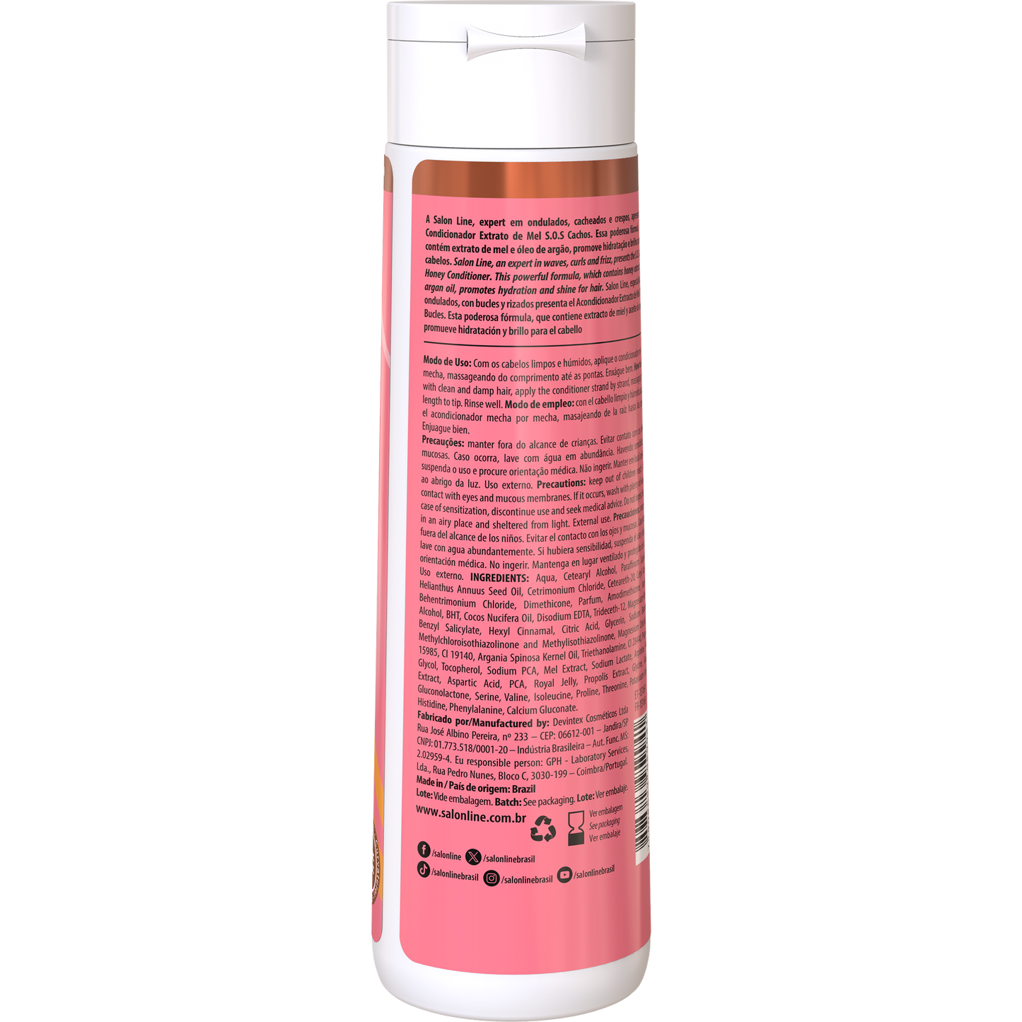 SalonLine SOS Honey Conditioner Intense Curls 300ml