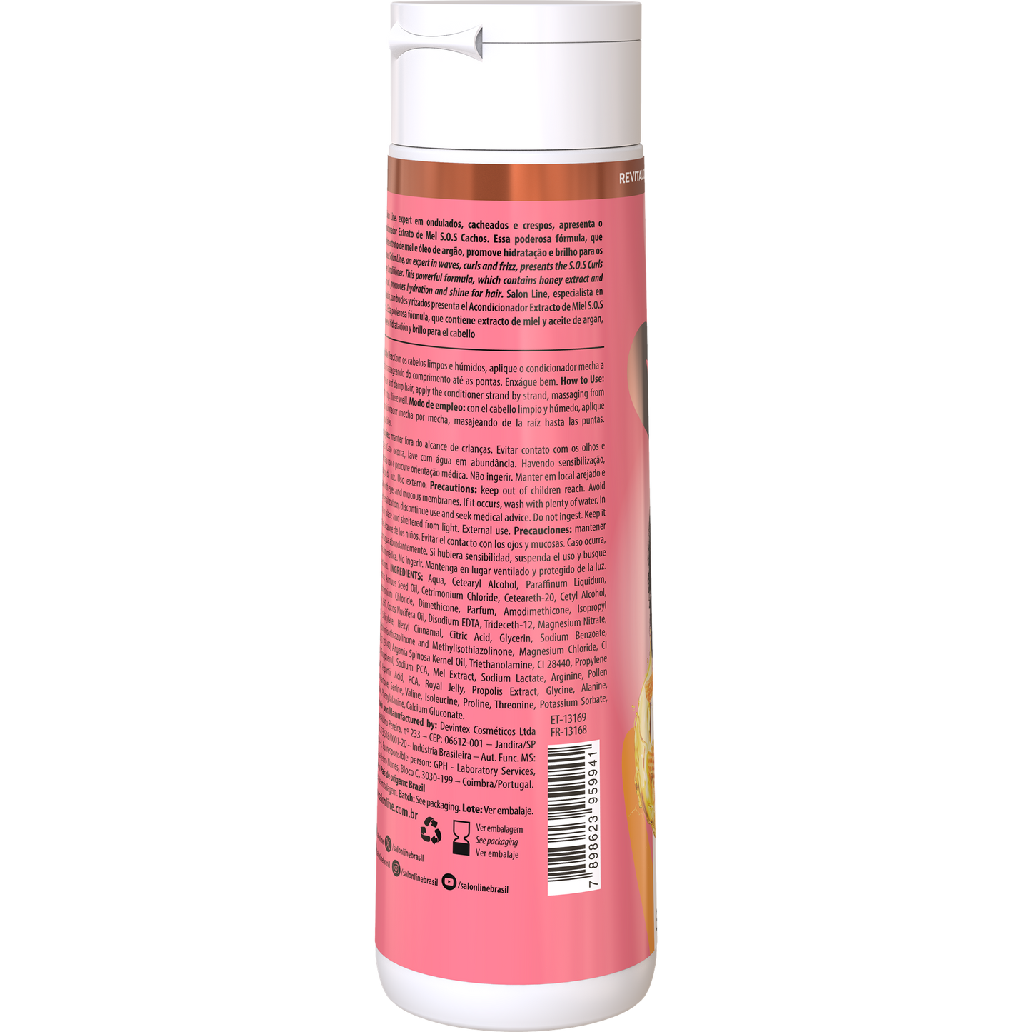 SalonLine SOS Honey Conditioner Intense Curls 300ml