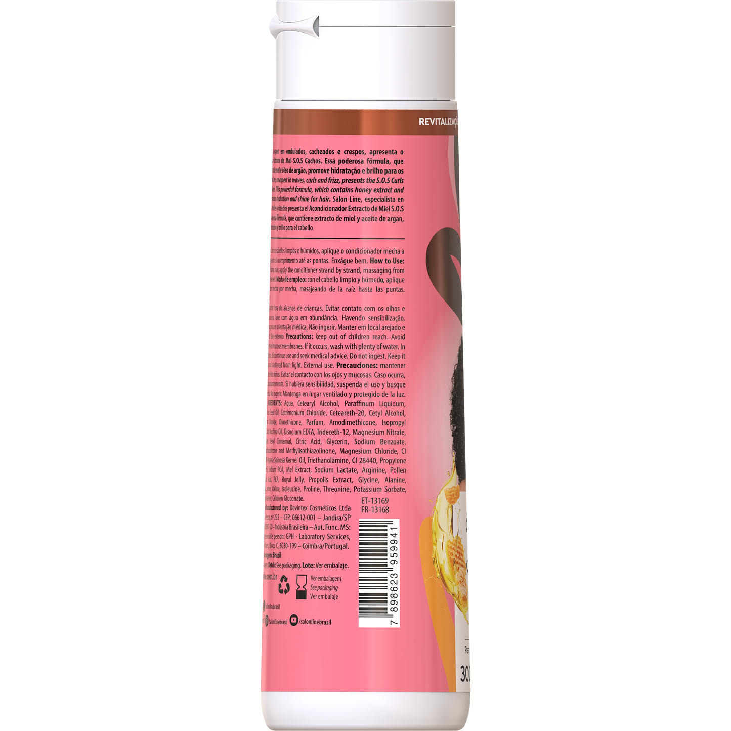 SalonLine SOS Honey Conditioner Intense Curls 300ml