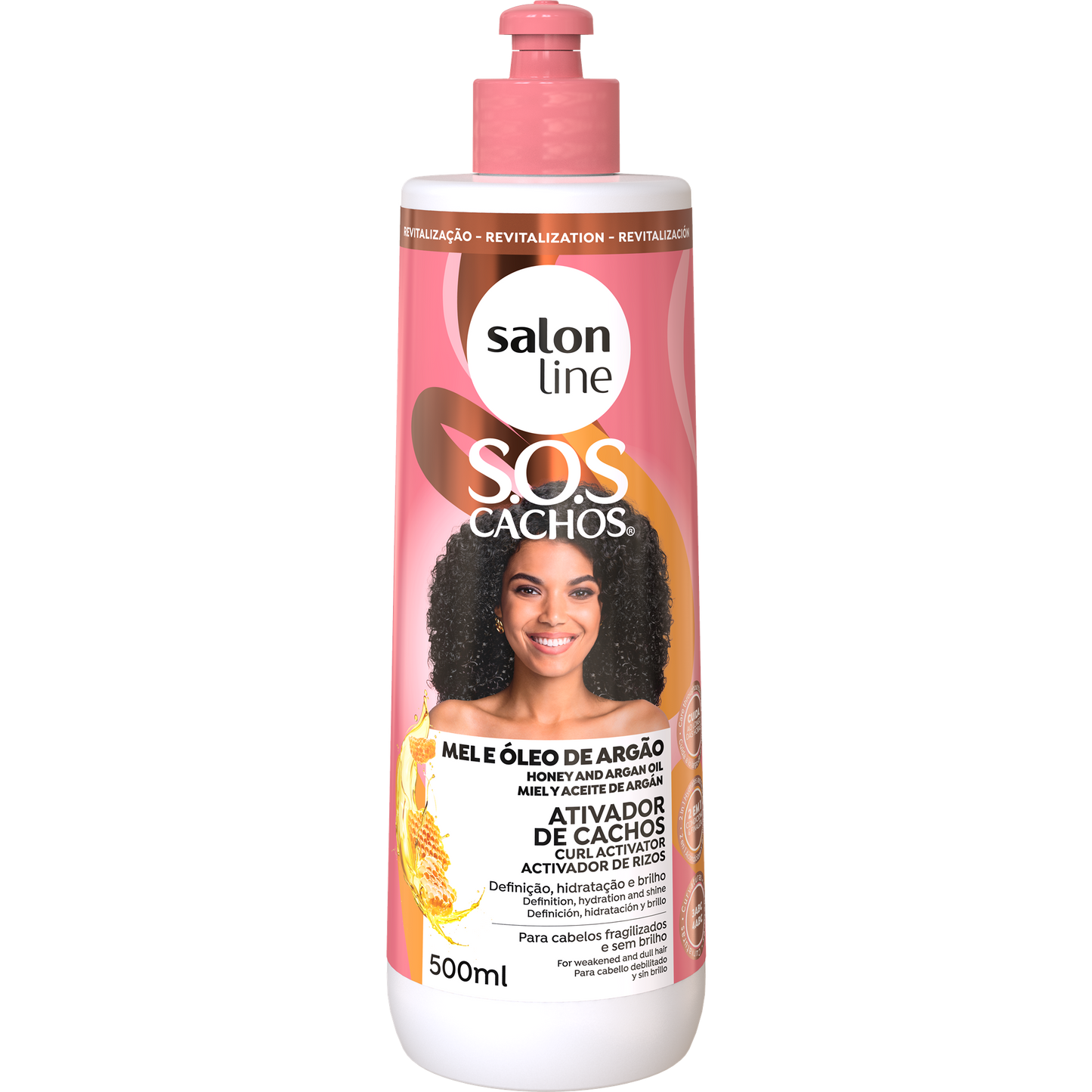 SalonLine SOS Honey Activator Intense Curls 500ml