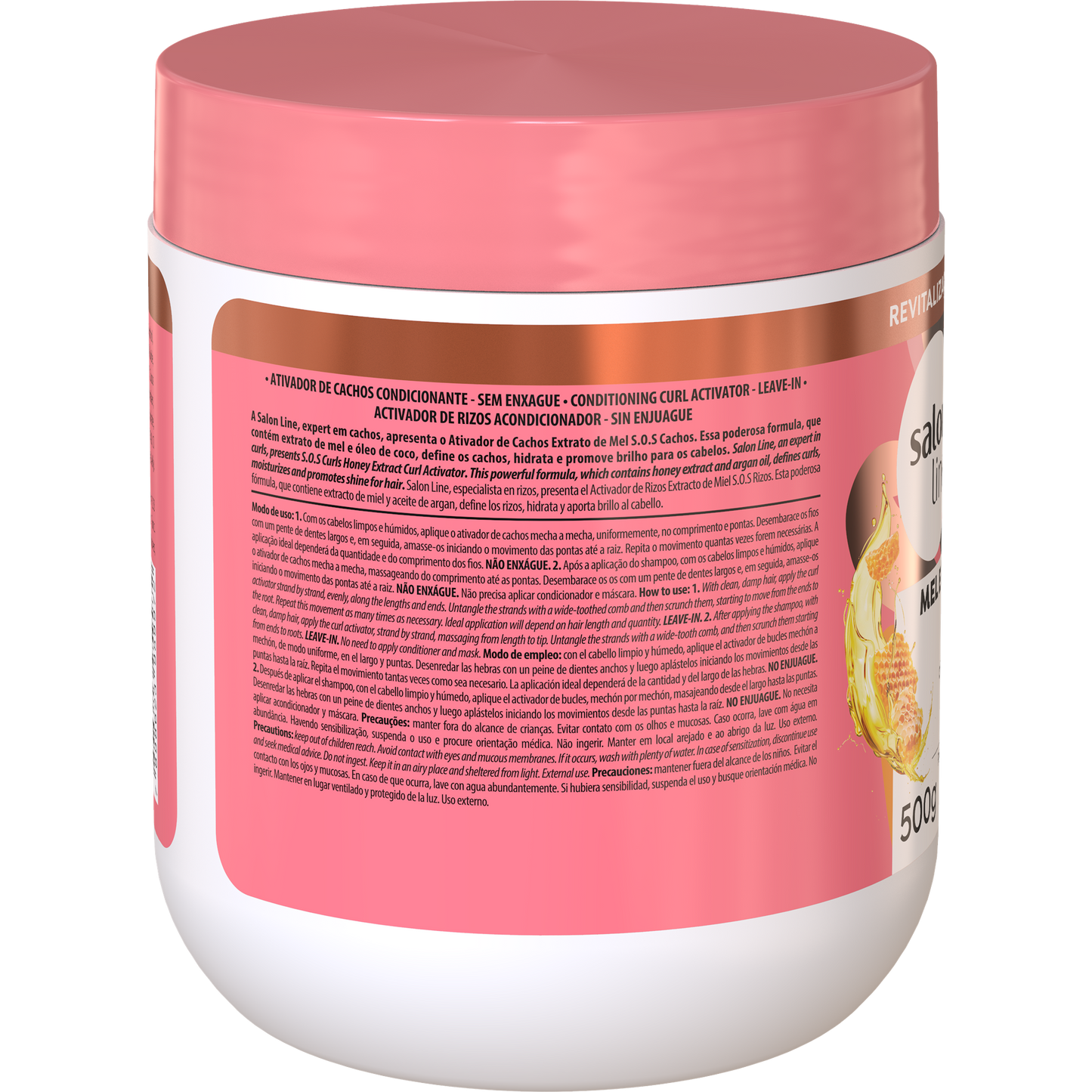 SalonLine SOS Honey Intense Curls Activator "Pot" 500ml