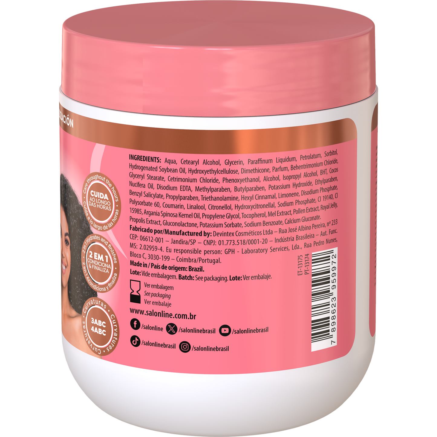 SalonLine SOS Honey Intense Curls Activator "Pot" 500ml