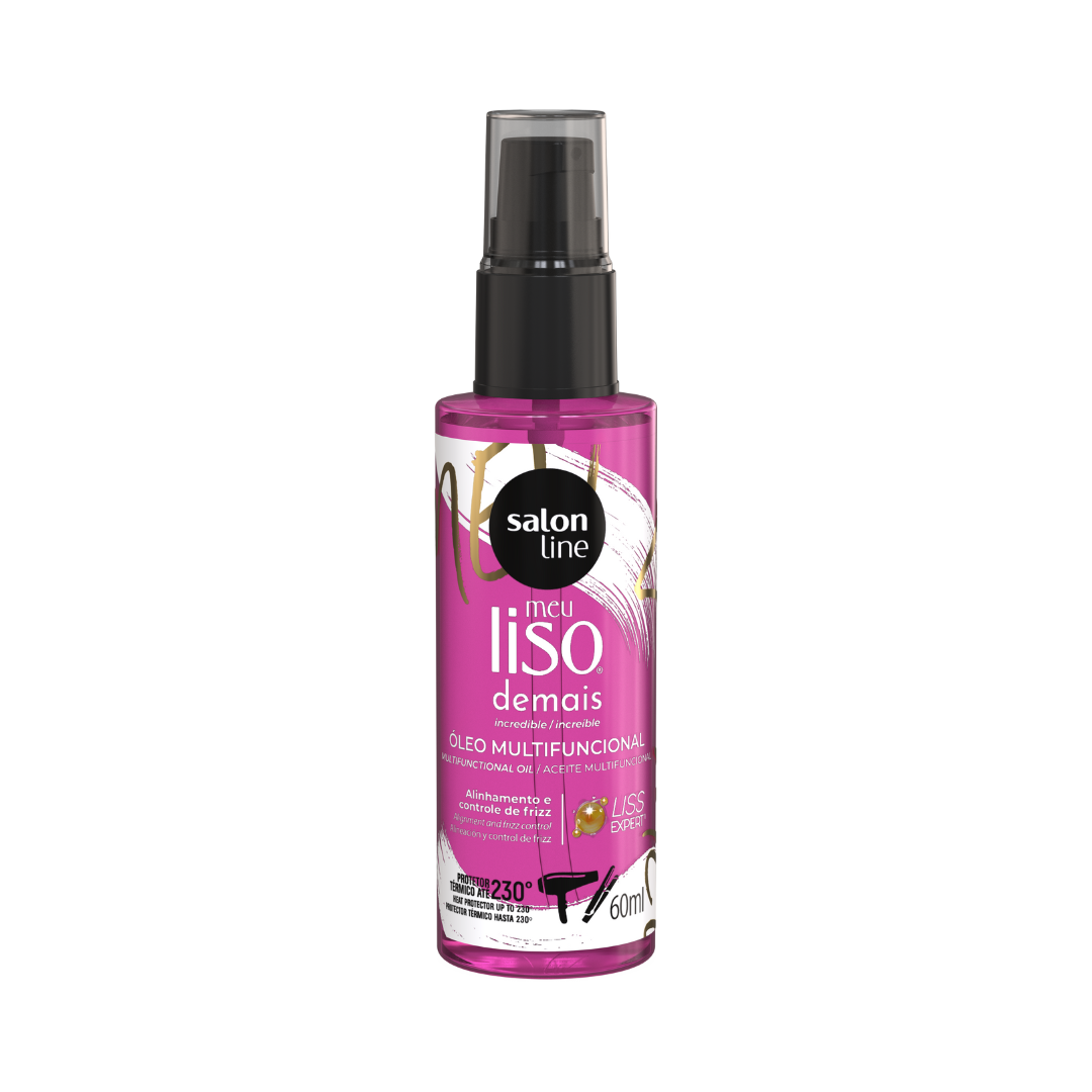 Salon Line SOS Meu Liso Óleo Multifuncional Demais 60ml