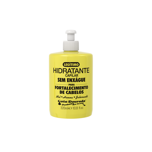 Creme de Pentear Fortalecimento 320ml - Gota Dourada | Armazém da Cosmética