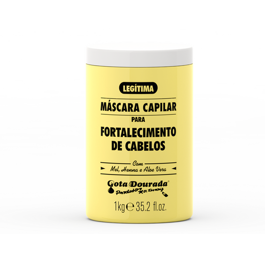 Máscara Fortalecimento 1kg - Gota Dourada | Armazém da Cosmética