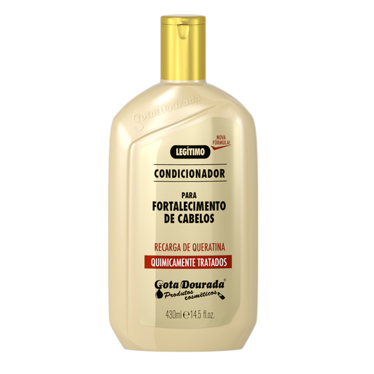 Condicionador Quimicamente Tratados 430ml - Gota Dourada | Armazém da Cosmética