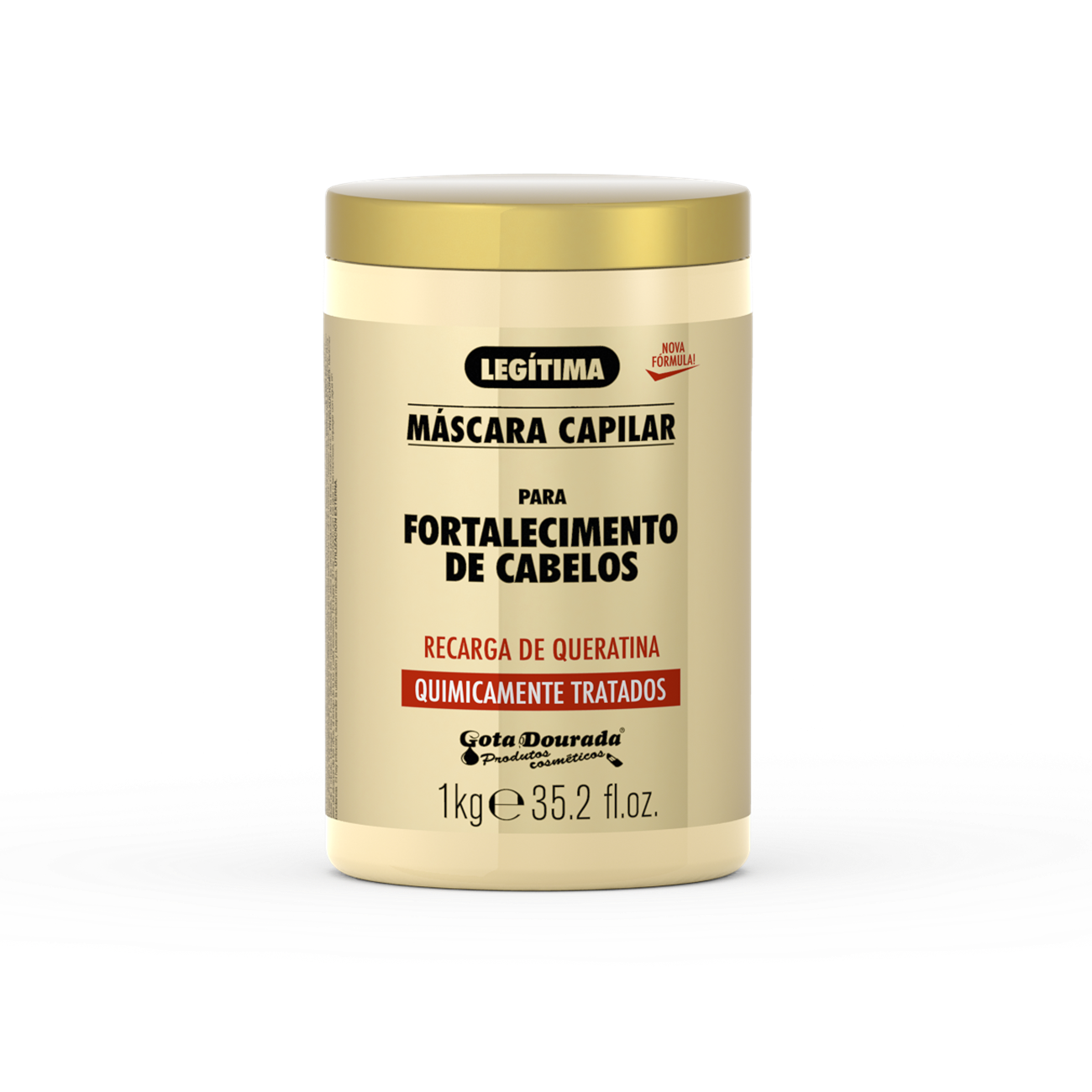 Máscara Quimicamente Tratados 1kg - Gota Dourada | Armazém da Cosmética