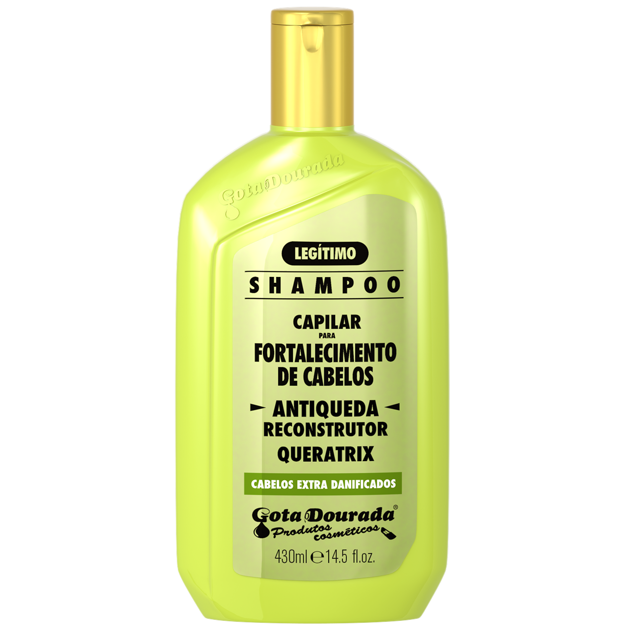 Shampoo Queratrix 430ml - Gota Dourada | Armazém da Cosmética