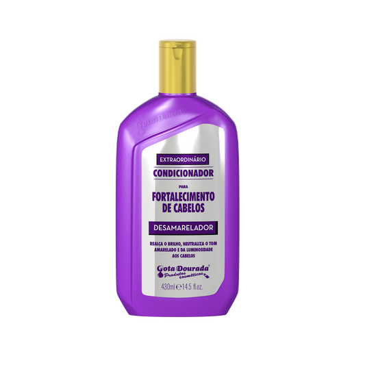 Condicionador Desamarelador 430ml - Gota Dourada | Armazém da Cosmética