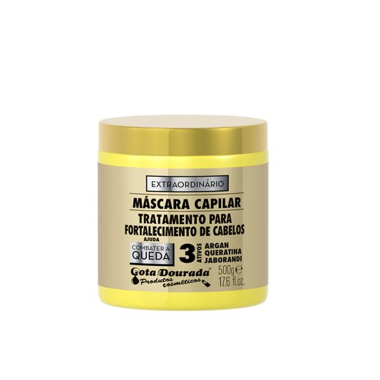 Máscara Combater a Queda 1kg - Gota Dourada | Armazém da Cosmética