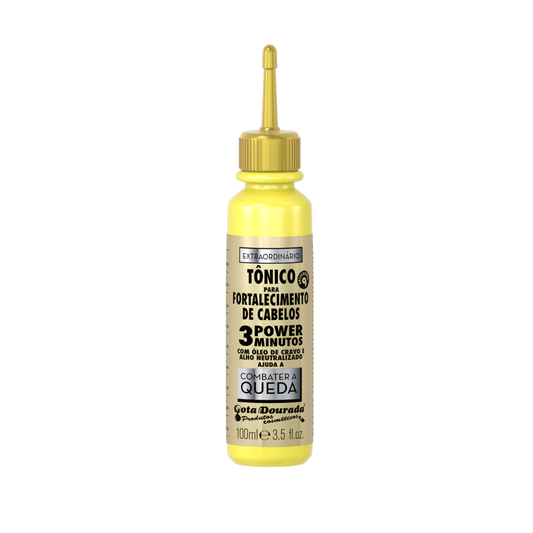 Tónico Queda Extraordinário 100ml - Gota Dourada | Armazém da Cosmética