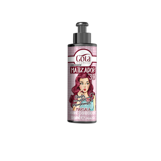 Matizador Marsala 120ml - Gota Dourada | Armazém da Cosmética