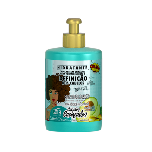 Creme de Pentear Cacheados 320ml - Gota Dourada | Armazém da Cosmética