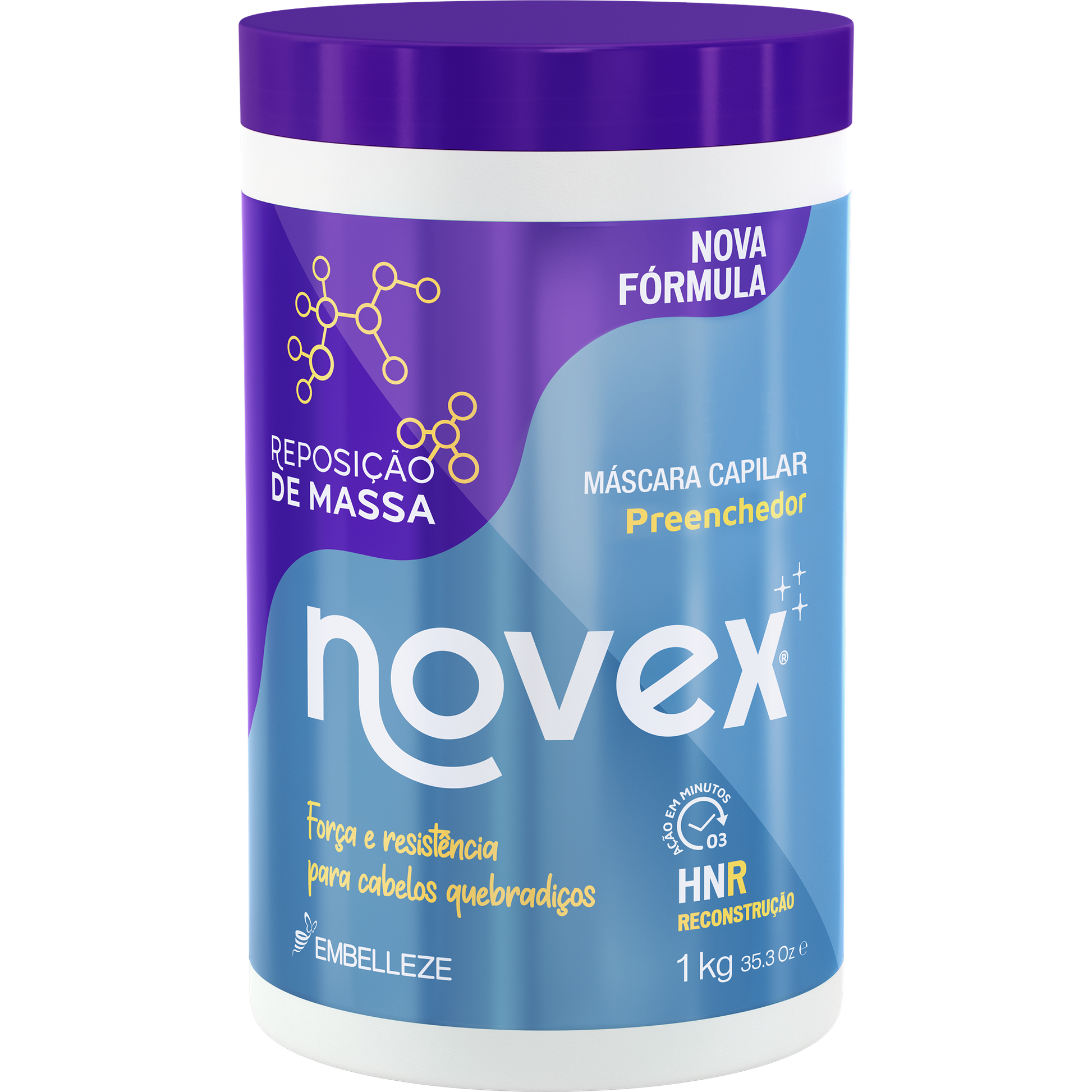 Novex Creme de Tratamento Repositor de Massa 1kg