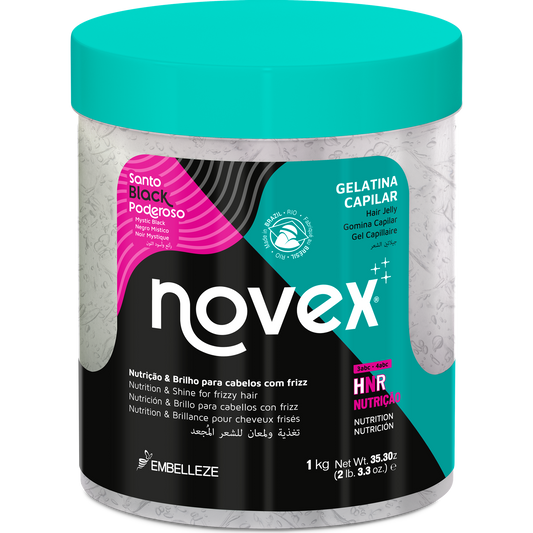 Novex Gelatina Santo Black 1kg