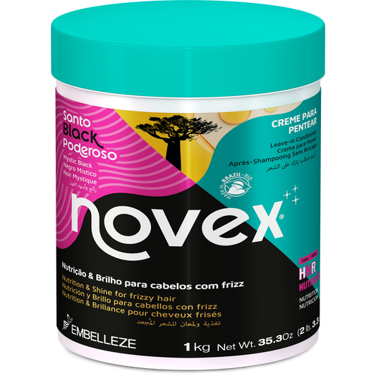 Novex Creme de Pentear Santo Black 1kg