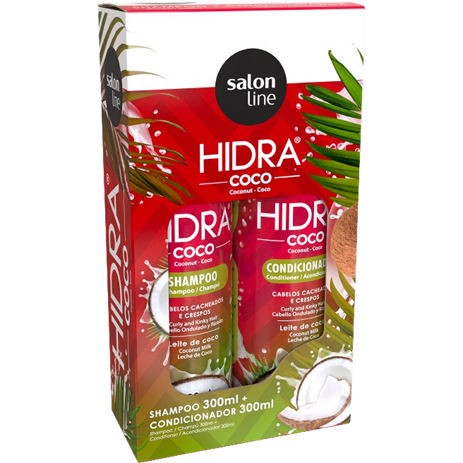 Kit Sh. e Cond. HIDRA Coco Colagénio 300ml - Armazém da Cosmética